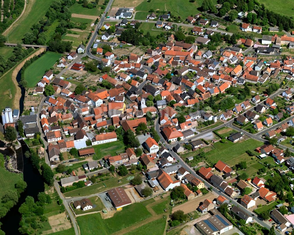 Luftbildaufnahme von Rehborn